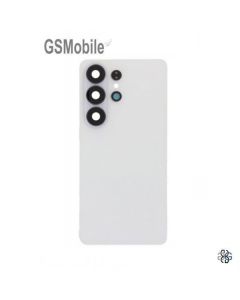 Tampa Traseira com Lente da C&acirc;mara para Samsung Galaxy S26 Ultra S948B Branco