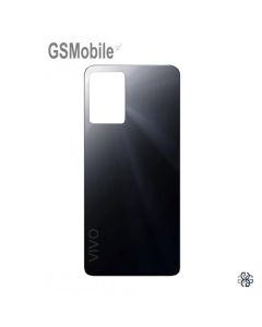 Tapa trasera para Vivo Y33s - Negro