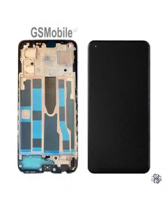 Complete Screen with Frame for Oppo Find X5 Lite Black
