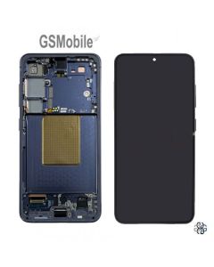 Écran Complet avec Châssis pour Samsung S24 Galaxy S921b Original - Violet