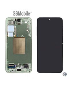 Écran Complet avec Châssis pour Samsung S24 Galaxy S921b Vert Original