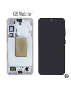 Display Completo Samsung Galaxy S24+ Plus 5G SM-S926B Grigio/Argento Originale