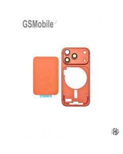 Middle Frame with Back Cover for iPhone 17 Pro Max Orange
