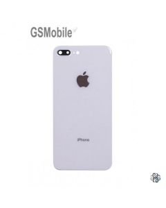 Cover Posteriore con Vetrino Fotocamera iPhone 8 Plus Bianco