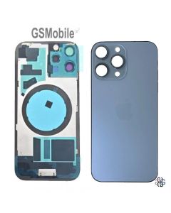 Back Cover + Metal Bracket for iPhone 15 Pro Blue