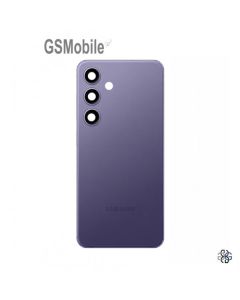 Cache arrière + Vitre de caméra pour Samsung S24 Galaxy S921B Violet