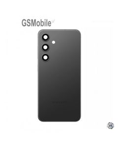 Cache arrière + vitre caméra pour Samsung S24 Galaxy S921B Noir
