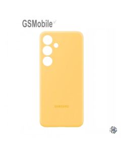 Vitre arrière pour Samsung S24 Galaxy S921B Jaune