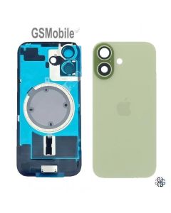 Coque arrière + Support en métal pour iPhone 17 Vert